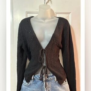 Topshop Black Sweater